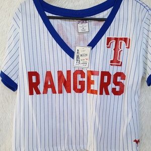 Texas Rangers crop top